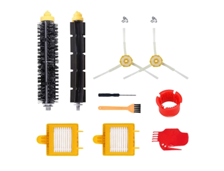 Kit de repuesto para Robot aspirador Irobot Roomba serie 700, filtros y batidor de cerdas/cepillos laterales, pieza 760, 770, 780, 790