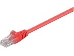 Cable de Red MICROCONNECT (RJ45 - 25 cm - Rojo)