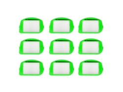Kit de acessórios filtros de poeira hepa para rowenta ro535301 zr005701, 9 unidades