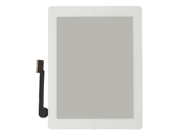 Panel De Pantalla Táctil Blanco De Fácil Instalación, Vidrio Templado, Sensible, Lcd, Para Tableta Ios 3 4