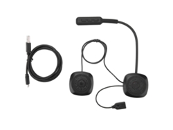 Auriculares Bluetooth Para Casco De Motocicleta Con Respuesta Automática Y Manual, Control De Voz Y Música.