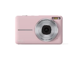 Cámara Digital Compacta Dc403 Fhd De 44 Mp Con Zoom 16x Y Pantalla De 2,4 Pulgadas - Rosa*