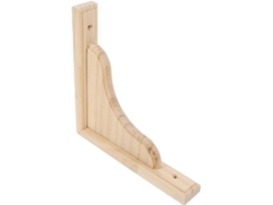 Soporte Triangular Para Estante De Madera, Soportes Decorativos De Pared De Madera