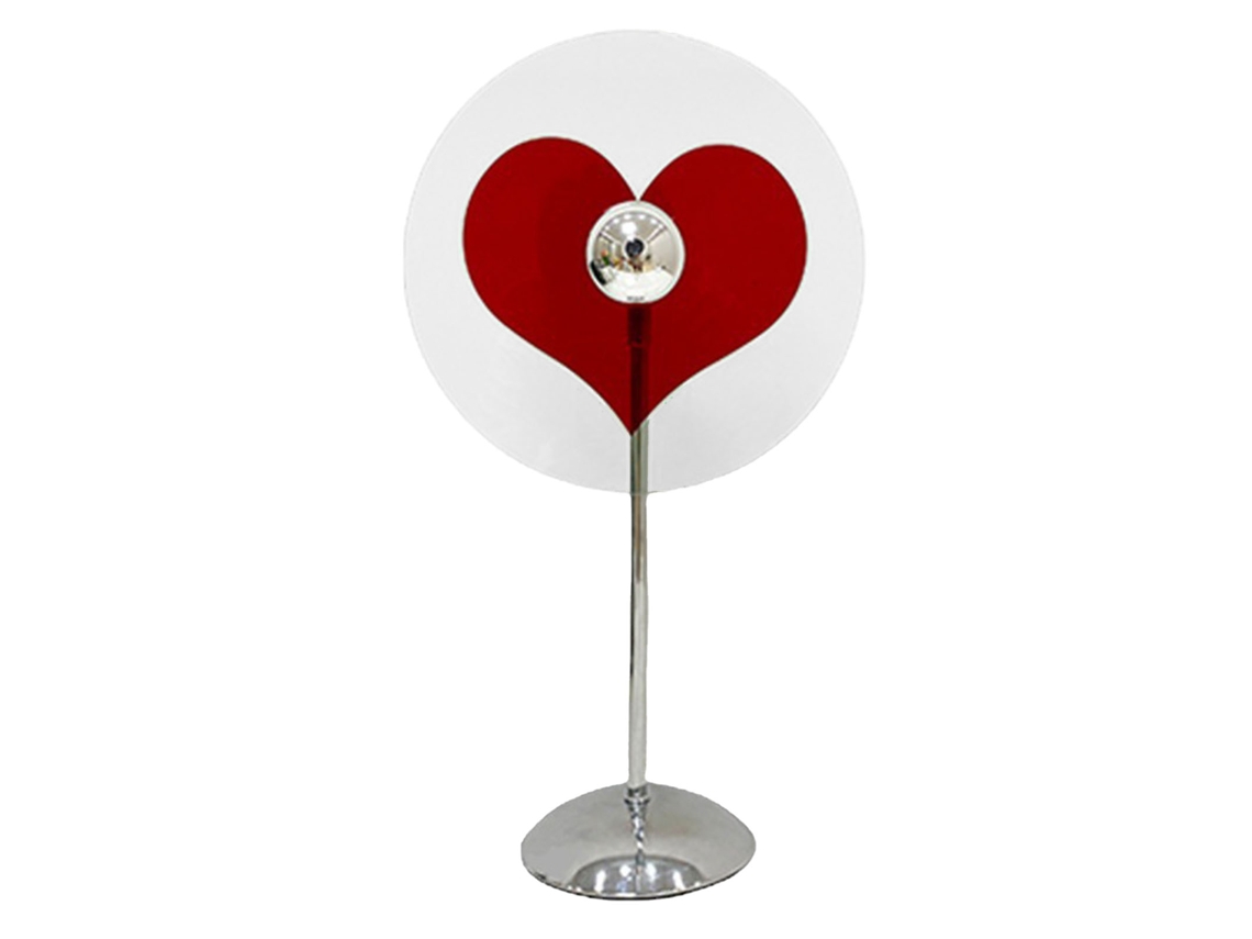 Lámpara de proyección en forma de corazón 2026, 4 W, luz ambiental cálida y dulce, giratoria 360 grados, decorativa.