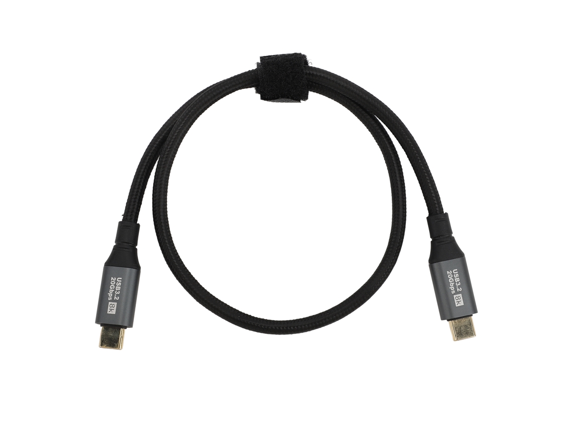 Cable De Tipo C A Tipo C 100w Pd 20gbps 8k Cable De Carga De Datos Trenzado