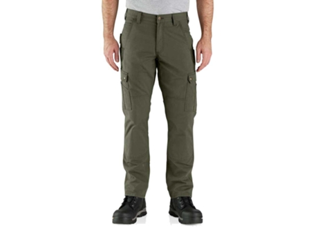 Calça CARHARTT Calça Cargo Folgada Rugged Flex Verde 32 / 32