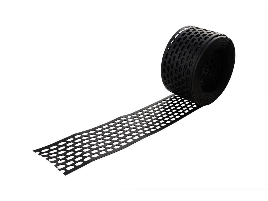 Perfiles de Ventilación Pvc Negros 50 Mm Rollo 5M WOVAR