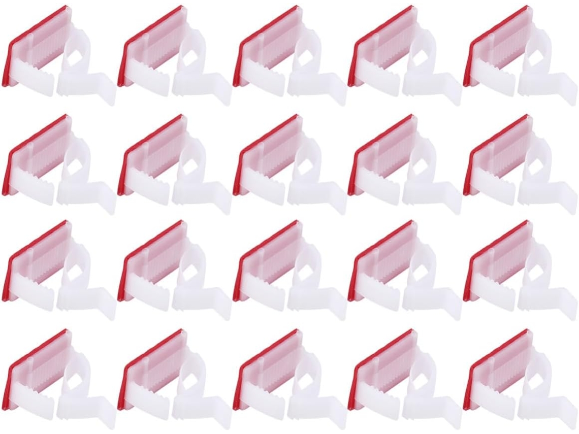 100 Clips Autoadhesivos Ajustables De Doble Cara Para La Gestión De Cables
