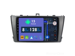 Coche Radio Android Auto Autoradio 8GB RAM 128G ROM CarPlay Navegación GPS Pantalla Táctil RoverOne para Toyota Avensis 3 2008 - 2015 