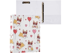 Besportble Carpeta De Anillas Redondo Con Portapapeles Y Oficina Pvc. 27,9 X 21,6 Cm 31,5 27 6