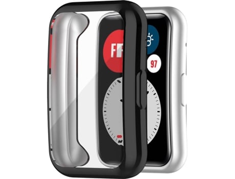 Carcasa y Protector de Pantalla Huawei Watch Fit Active Negro