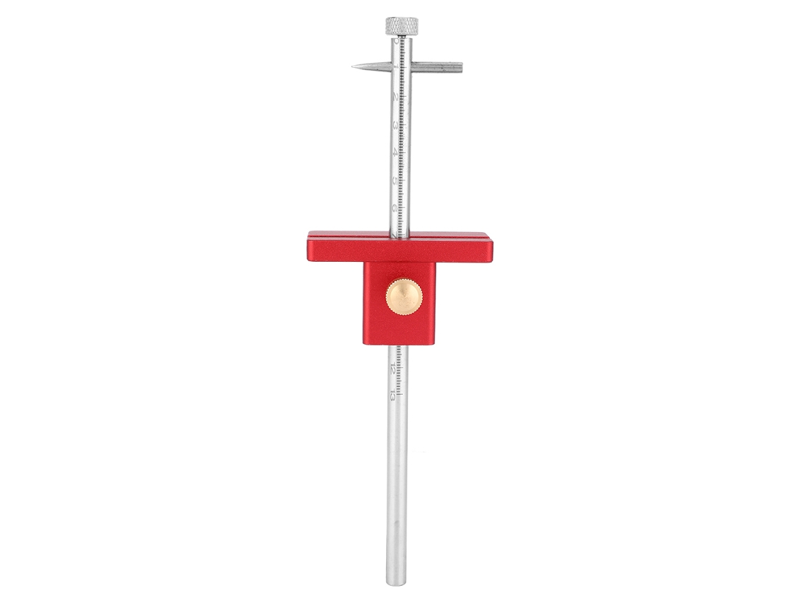Calibrador De Marcado Para Carpintería De Aleación De Aluminio Duradera Con Rueda - Herramienta De Marcado Para Carpintería