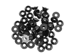 50 Piezas Arandelas Cónicas M5 Aleación Aluminio Anodizado