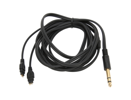 Cable de repuesto para auriculares compatible con Sennheiser HD650 HD600 HD580 HD535 HD545 HD565 HD265 de 9.8 pies ZMDECQNA