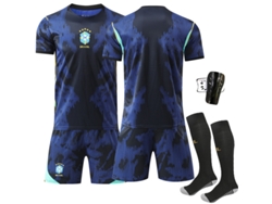 Camisa De Futebol Da Seleção Brasileira Da Copa Do Mundo 2026 Eua Canadá México Personalizável Versão Não Oficial-3xl