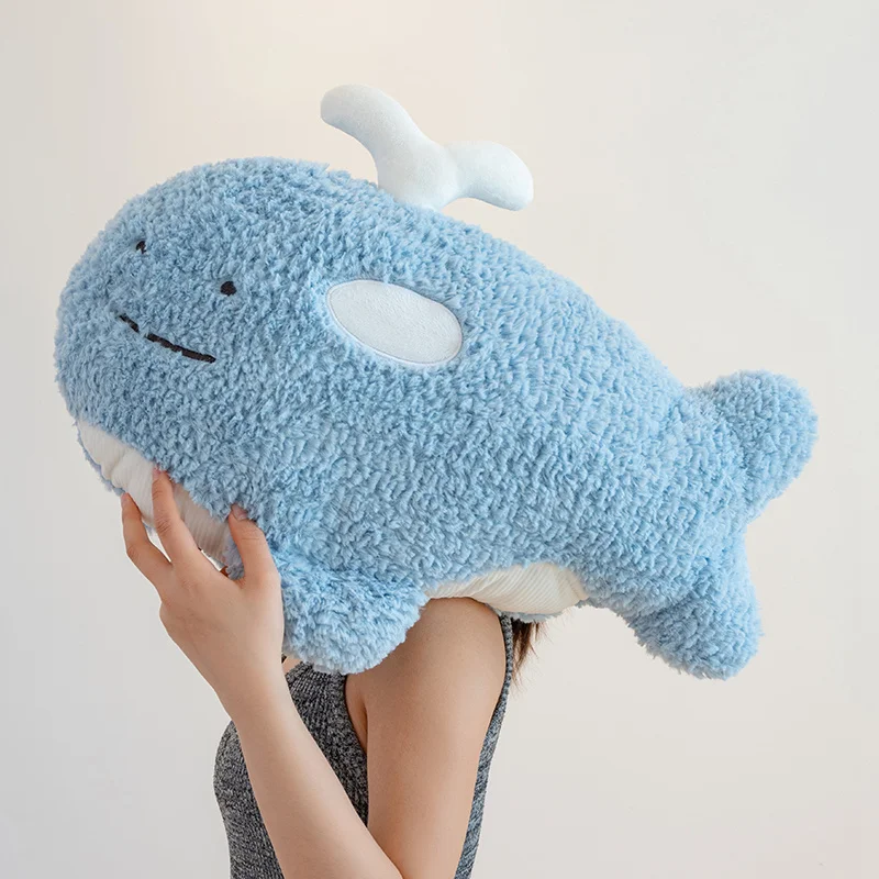 Almohada/cojín Orca Para Adultos (azul, 55 Cm) Para Soporte De La Columna Vertebral.