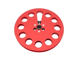Carrete De Cinta Vacío De 1/4" (7 Pulgadas), 11 Orificios, Aleación De Aluminio, Universal Para Grabadora De Cinta Abierta.