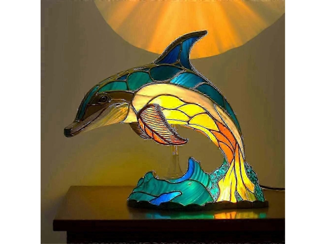 Lámpara de mesa con forma de animal, luz cálida para favorecer el sueño, 22,5 cm, luz decorativa para la habitación infantil. TAISHENGDA