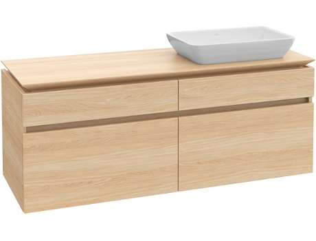 Villeroy &amp Boch Legato Vanity unit B721 1600x550x500mm lavabo a la derecha
