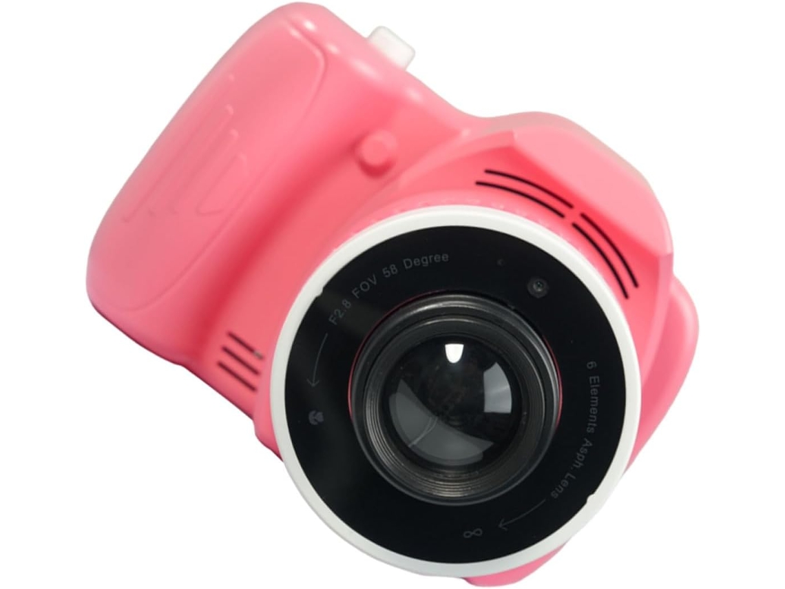 Videocámara Portátil Para Niños Y Niñas Con Función De Proyección Y Música.