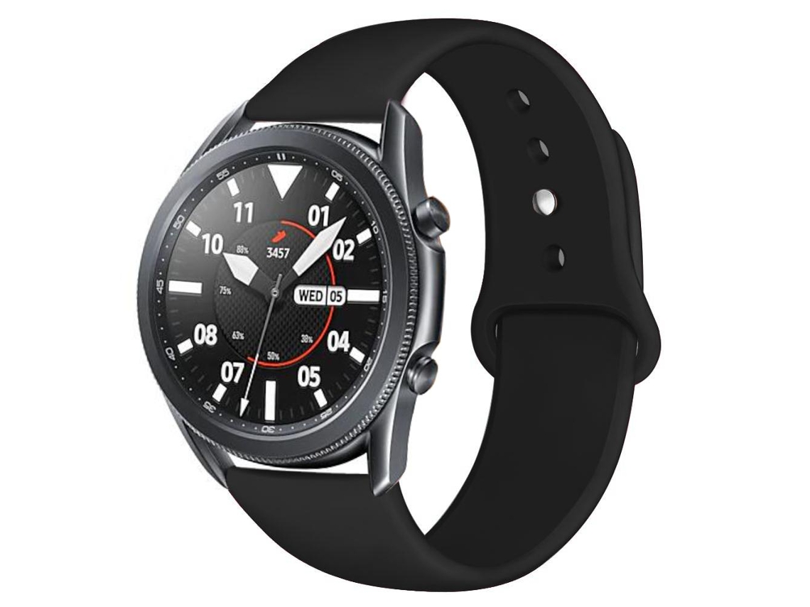 Correa Pulsera Silicona Líquida Huawei Watch GT3 Elegant 42mm Negro SIURN