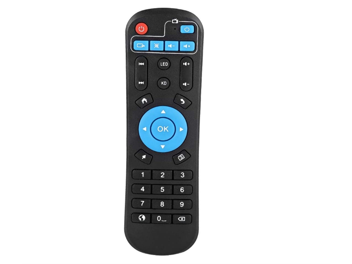 Mando a distancia de repuesto Yizhood T95z Plus/t95u Pro/t95v Pro/q Plus (8 m), color negro