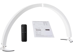 Lámpara De Mesa Genérica Para Manicura, Luz Ajustable En Forma De Media Luna - Lámpara Plegable De 40 W