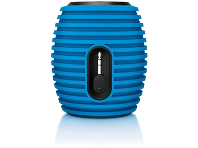 Altavoz Bluetooth PHILIPS Sba3010Blu (Azul - 2 W - Autonomía: 8 h)