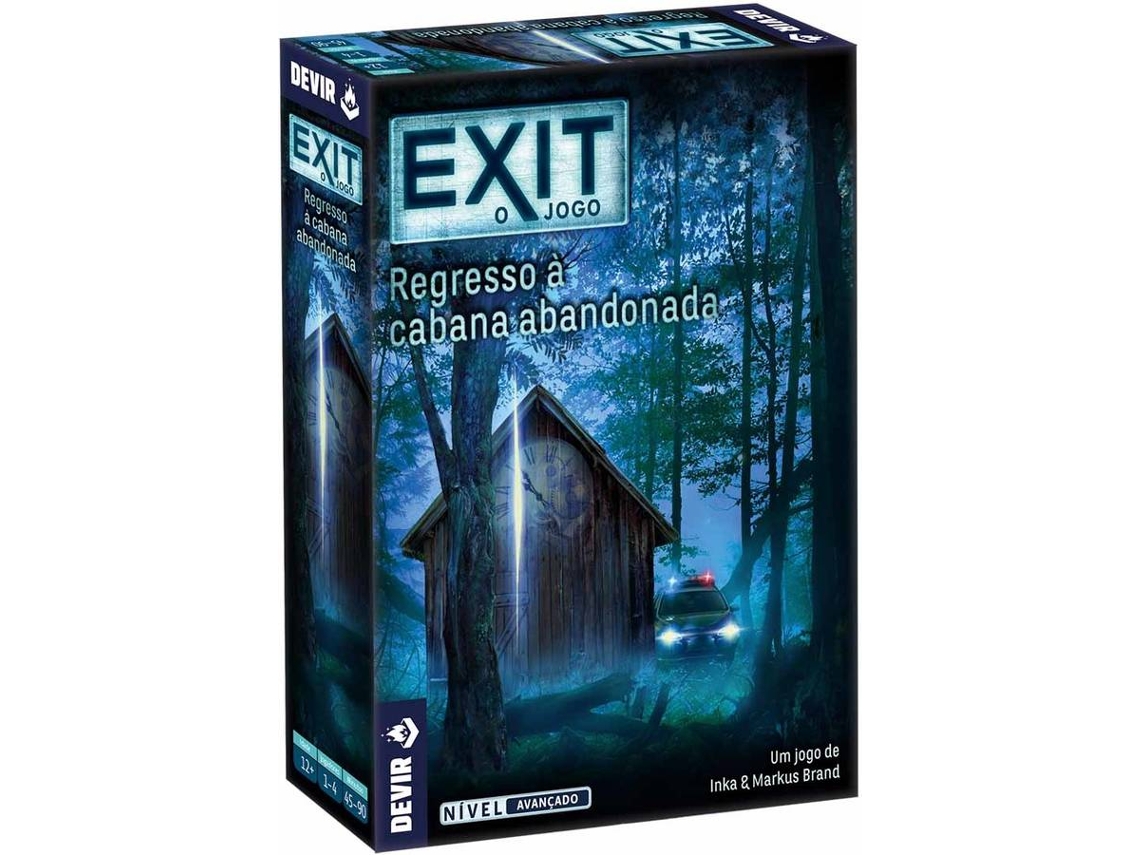 Juego de Mesa DEVIR EXIT: Regresso à Cabana Abandonada (Edad mínima: 10 años – Dificultad: Alta)