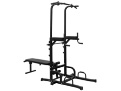 Barra Multifuncional Fija Power Tower Con Altura Ajustable.