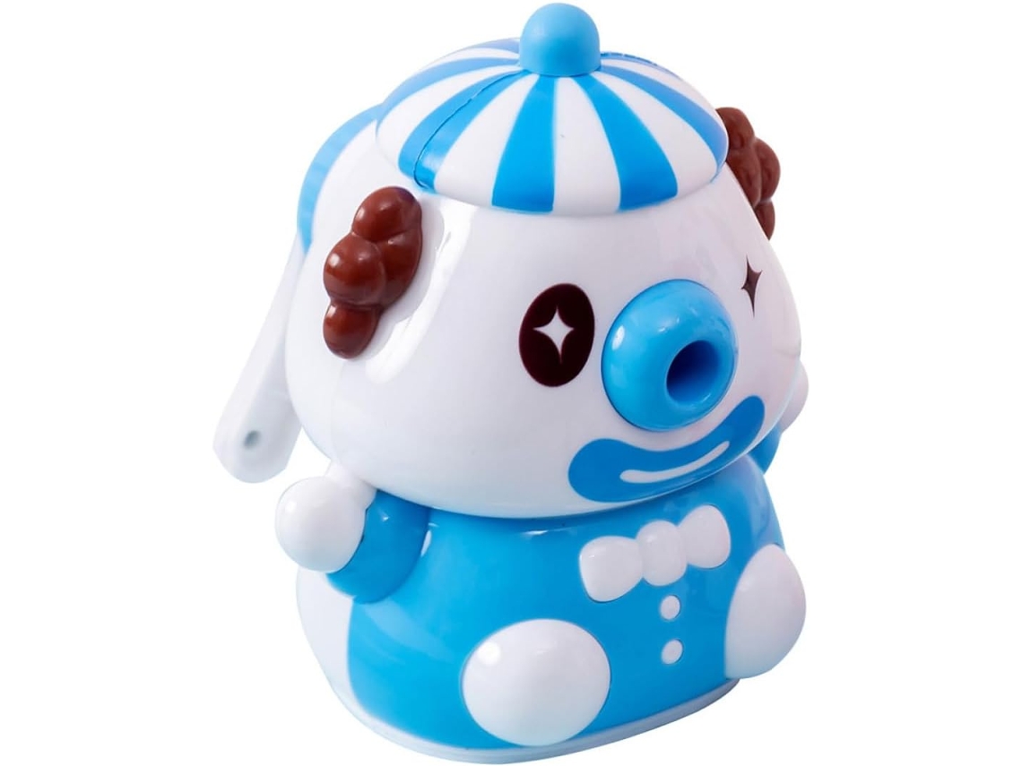 Adorable Sacapuntas De Plástico Color Aleatorio Portátil Para Niñas