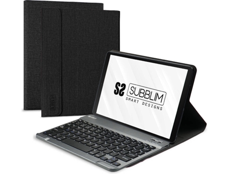 Funda Teclado Lenovo M10 HD 10.3'' SUBBLIM TB-X306 Negro