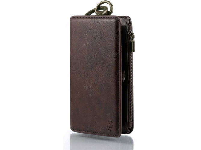 Funda iPhone XS Max WISETONY Moshubao-3 Marrón