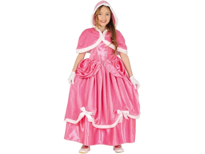 Disfraz de Niña DISFRAZZES Princesa De Cuento Rosa (Talla: 3 a 4 años)