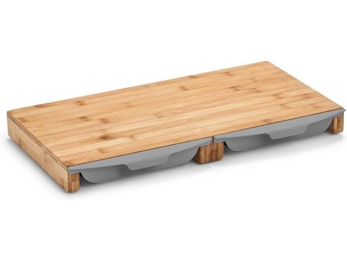 Tabla de Cortar ZELLER Cajones Retráctiles (50 x 28.5 x 4.5 cm)