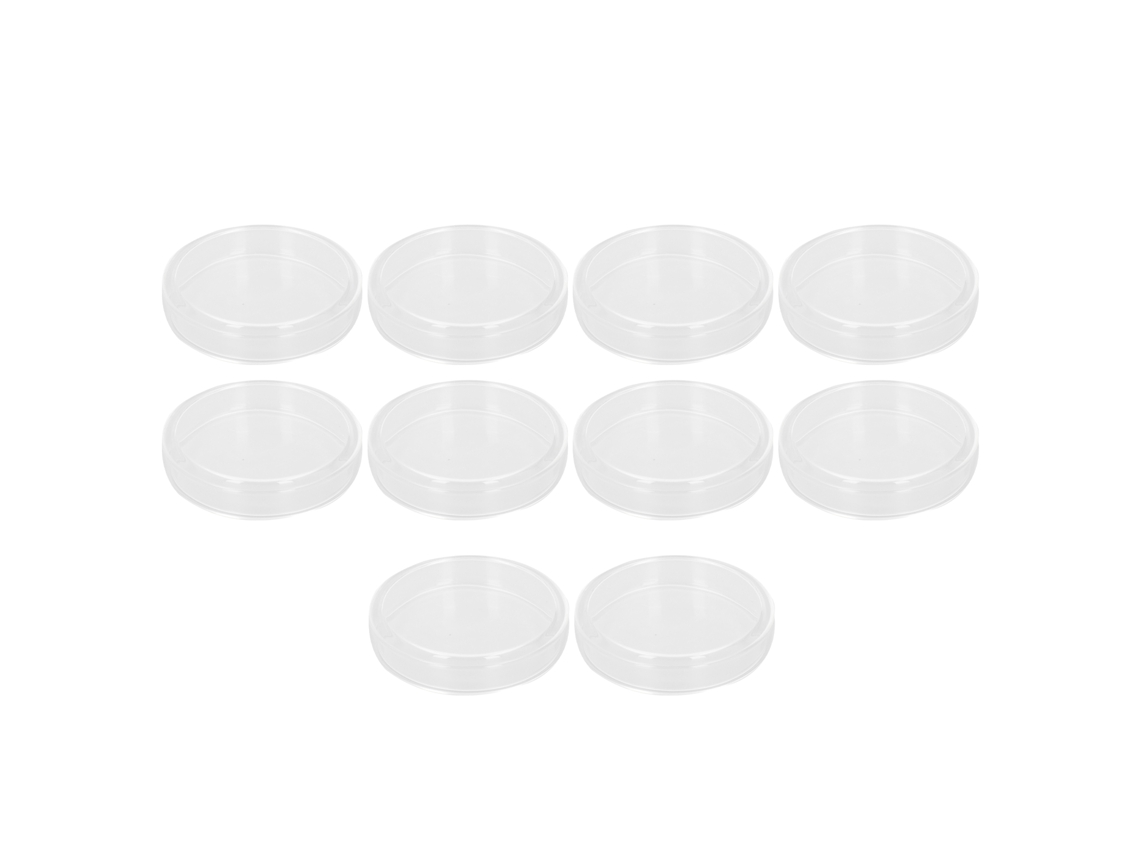 Placas De Petri De Vidrio De Borosilicato Con Tapa, 10 Unidades, Instrumentos Para Laboratorio Bioquímico