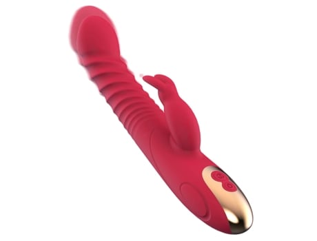 Vibrador Conejo Femenino Vibrador de Placer Femenino Vibrador Sexual Femenino Rosa BISBISOUS