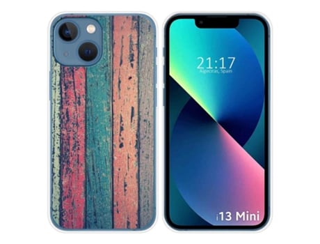 Carcasa iPhone 13 Mini (5.4) TUMUNDOSMARTPHONE Dibujos Multicolor