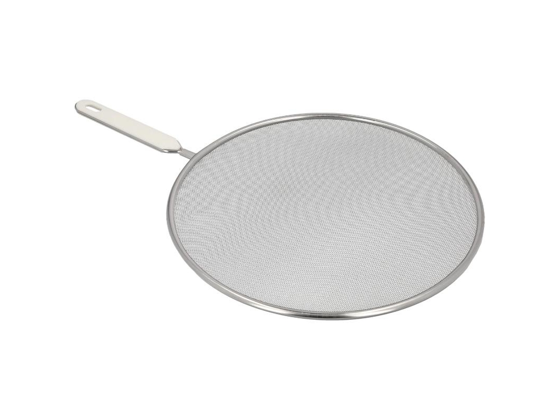 Tapa Anti Salpicaduras Ø 28 cm Malla Acero Inoxidable. Con mango. Pantalla Antisalpicaduras.Tapa Sarten.Tapa ollas.Tapa aceite ORYX