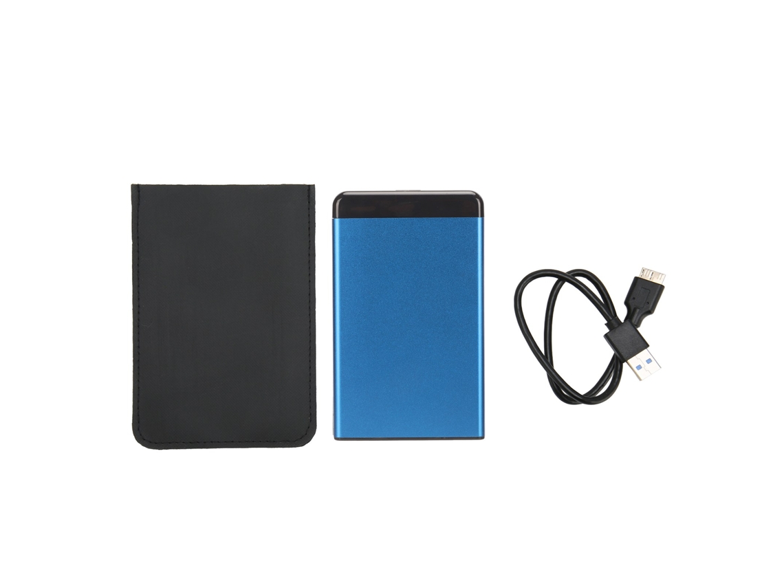 Disco Duro Externo 2.5 Pulgadas Usb3.0 5gbps 320gb Ultradelgado Plug And Play Para Ordenador Tv Teléfono Azul