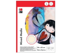 Bloc de Pintura MARABU Mixed Media 240 X 320 Mm 300 G/M²
