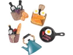 Diseño de imanes de nevera Slowmoose 5 Food