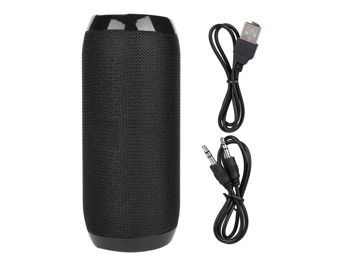 Altavoz portátil con soporte para tarjeta TF USB y radio FM