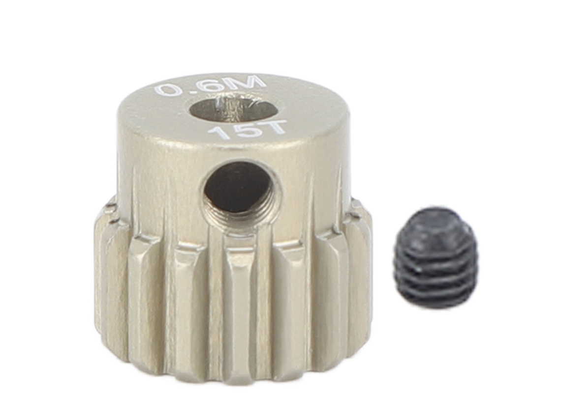 Engranaje De Piñón De 3,175 Mm Y 15 Dientes De Alta Dureza Y Resistente Al Desgaste Para Coches Rc De Escalada Universales A Escala 1/8 Y 1/10.
