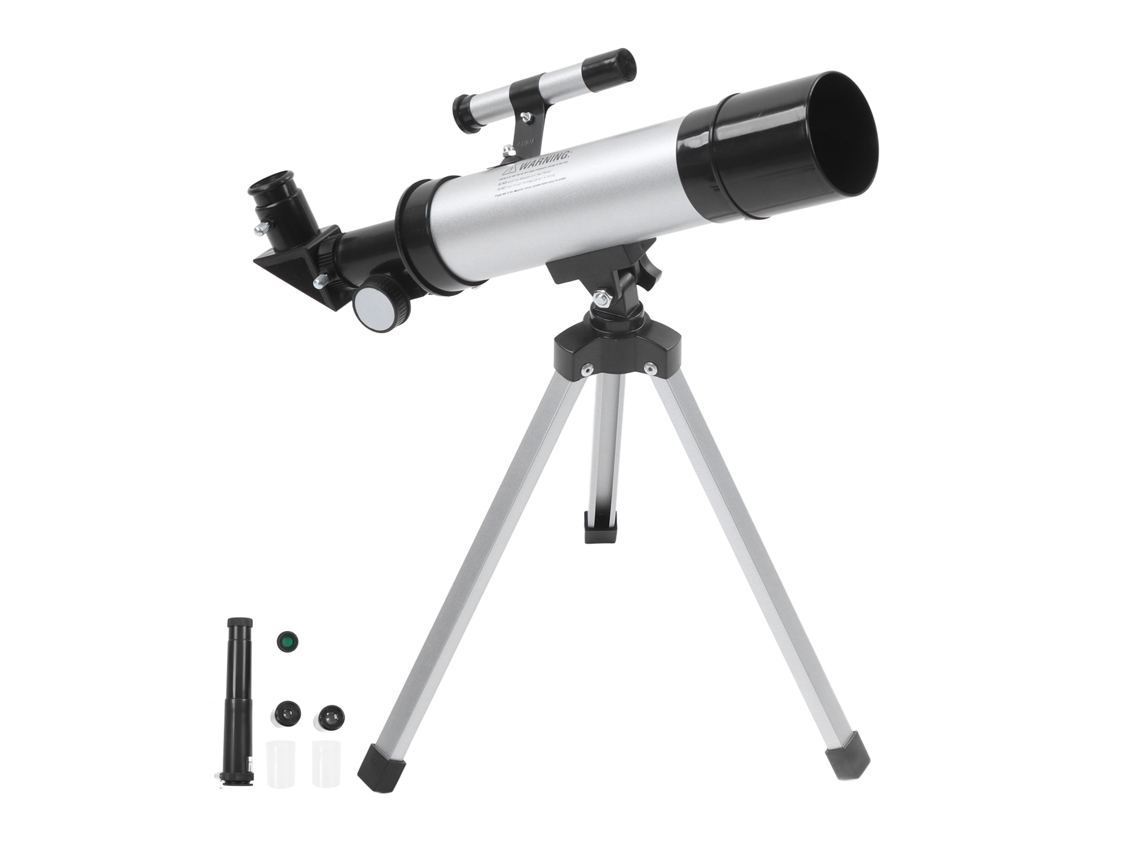 Telescopio Astronómico Infantil 50mm Apertura 360mm Refractor Portátil Con Trípode Para Niños