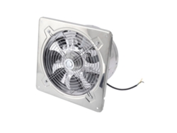 Extractor de aire multifuncional de acero inoxidable para cocina, baño y almacén, 120 W