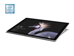 Portátil 12,3'' MICROSOFT Surface Pro Plata FJU-00004 (i5-7300U - 4 GB RAM - 128 GB SSD — Windows 10 Pro