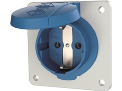 Elektrotechnik Gmbh Co. Kg Schuko surface-mounted socket 16a 2pe 230v Bl 11011f Mennekes (11011f)