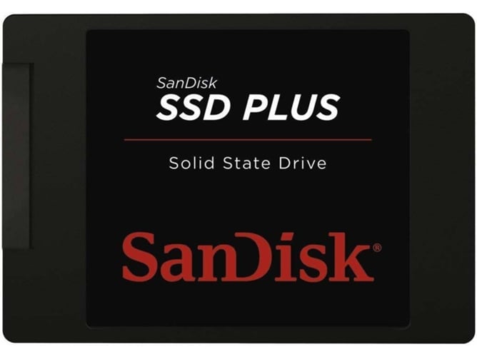 Disco SSD Interno SANDISK Plus 1 TB (1 TB - SATA - 535 MB/s)