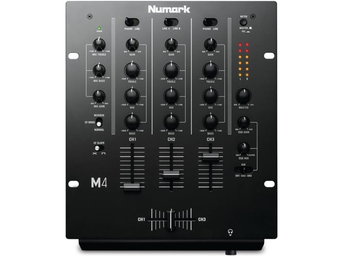 Mesa de mezclas para DJ NUMARK M4 Negro
